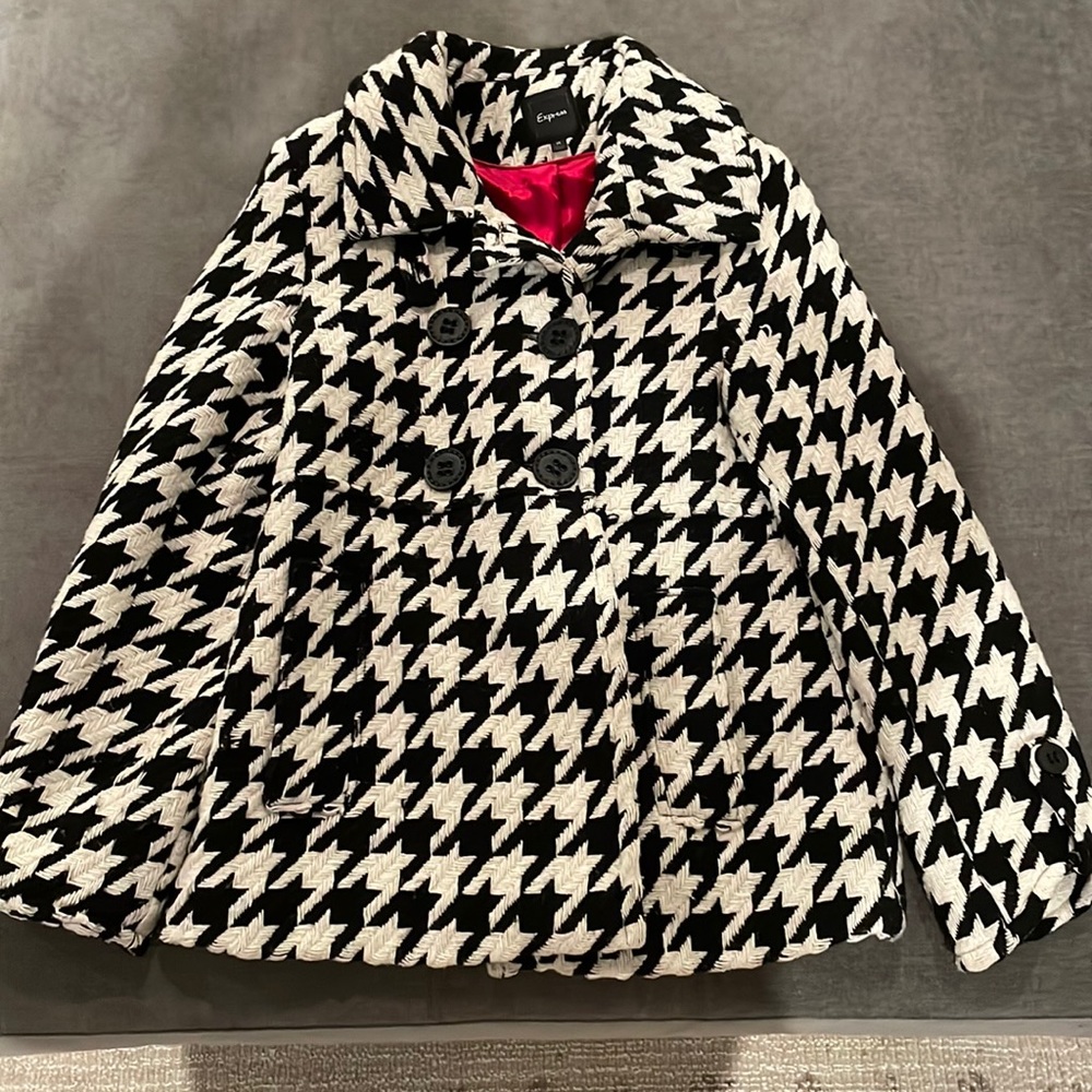Houndstooth Coat